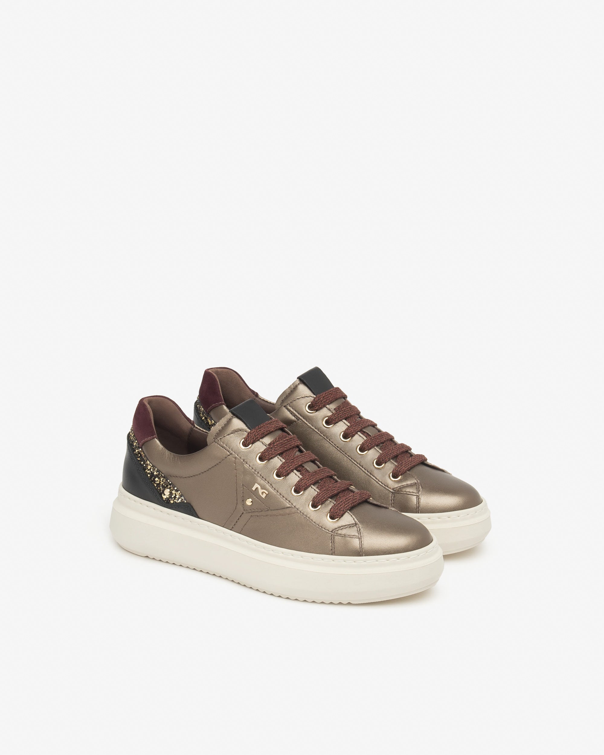 Nero Giardini Sneakers baskets femme daim cuir 35-41