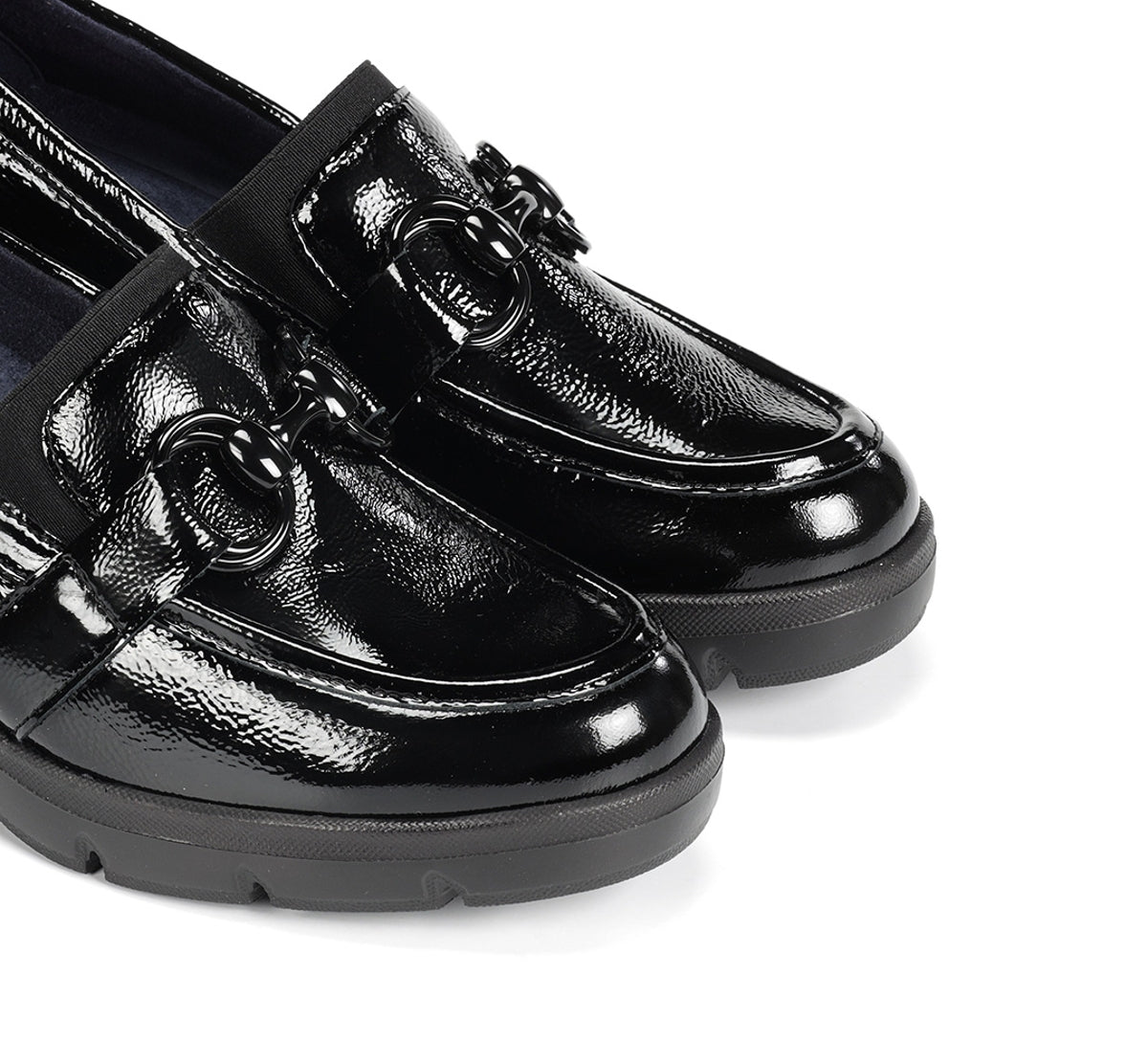 Fluchos Fugaz F2111 mocassin noir femme track