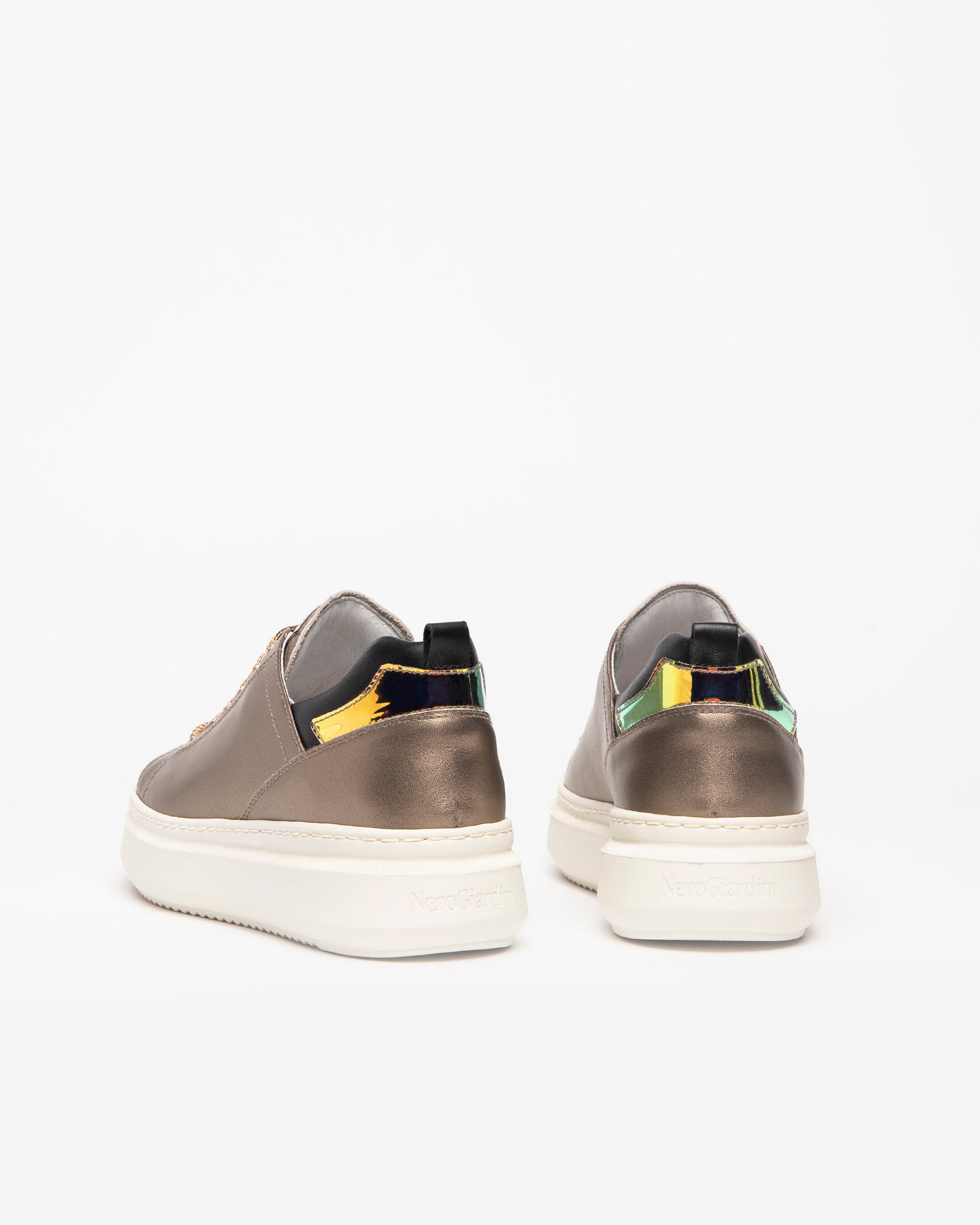 Nero Giardini Sneakers baskets cuir femme hiver