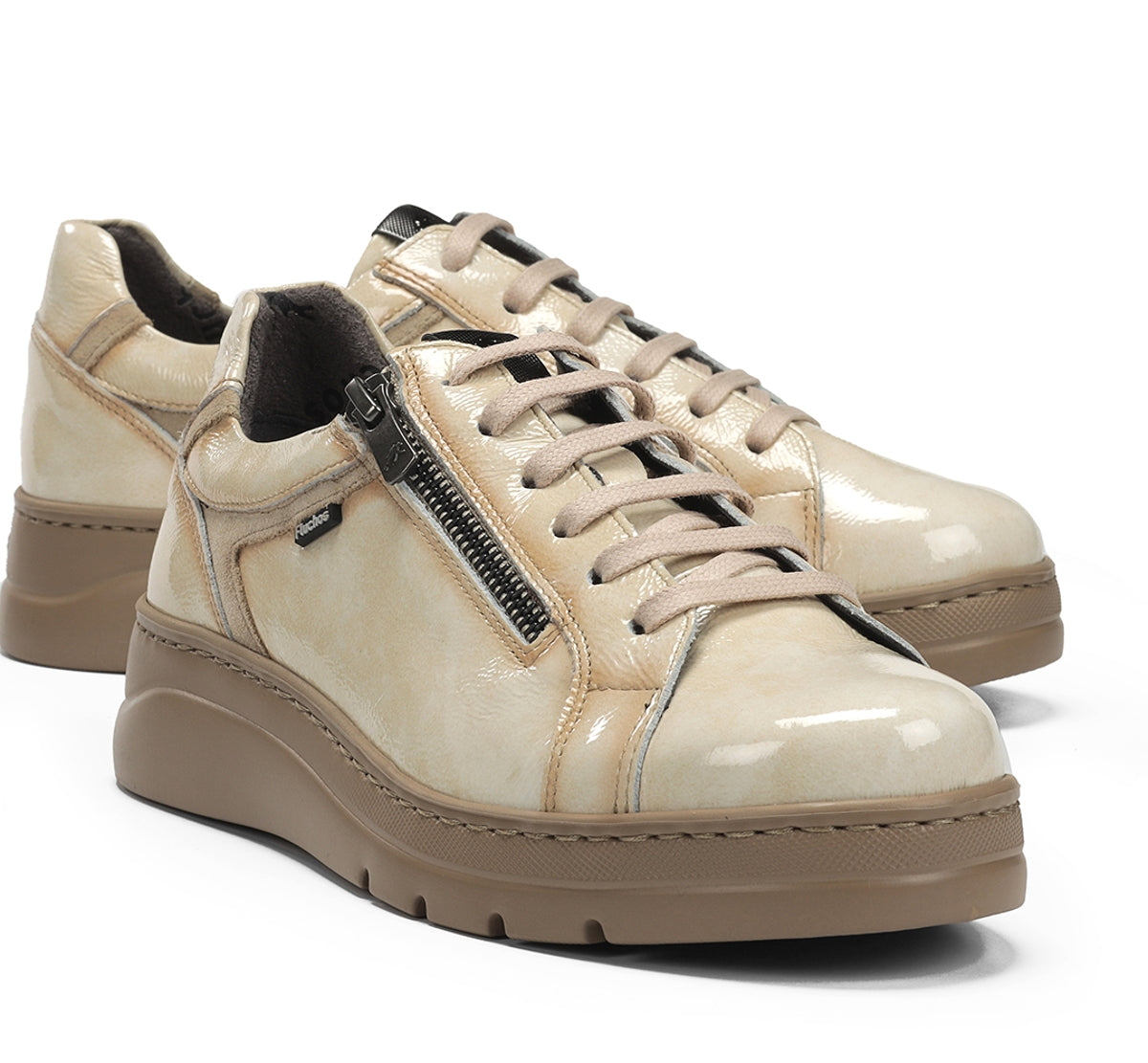 Fluchos Pompas F1666 baskets femme taupe