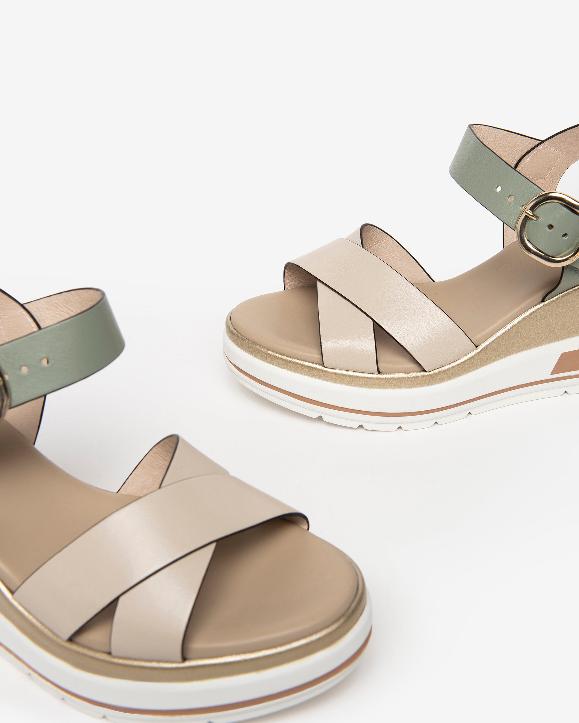 Nero Giardini Sandals sandales femme cuir pointure 37