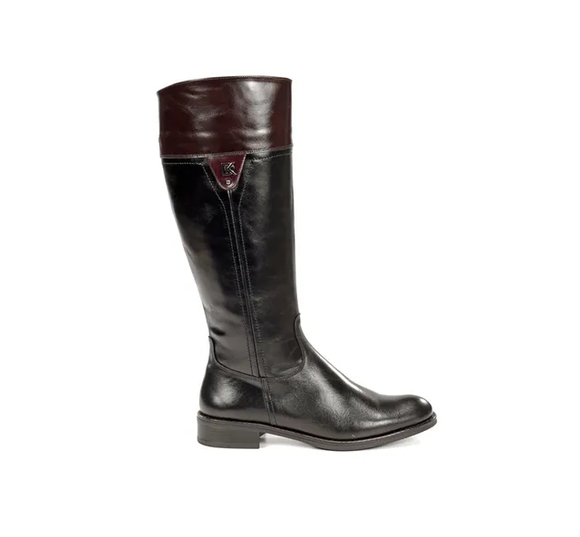 Dorking Tierra D9827 bottes femme noir cuir