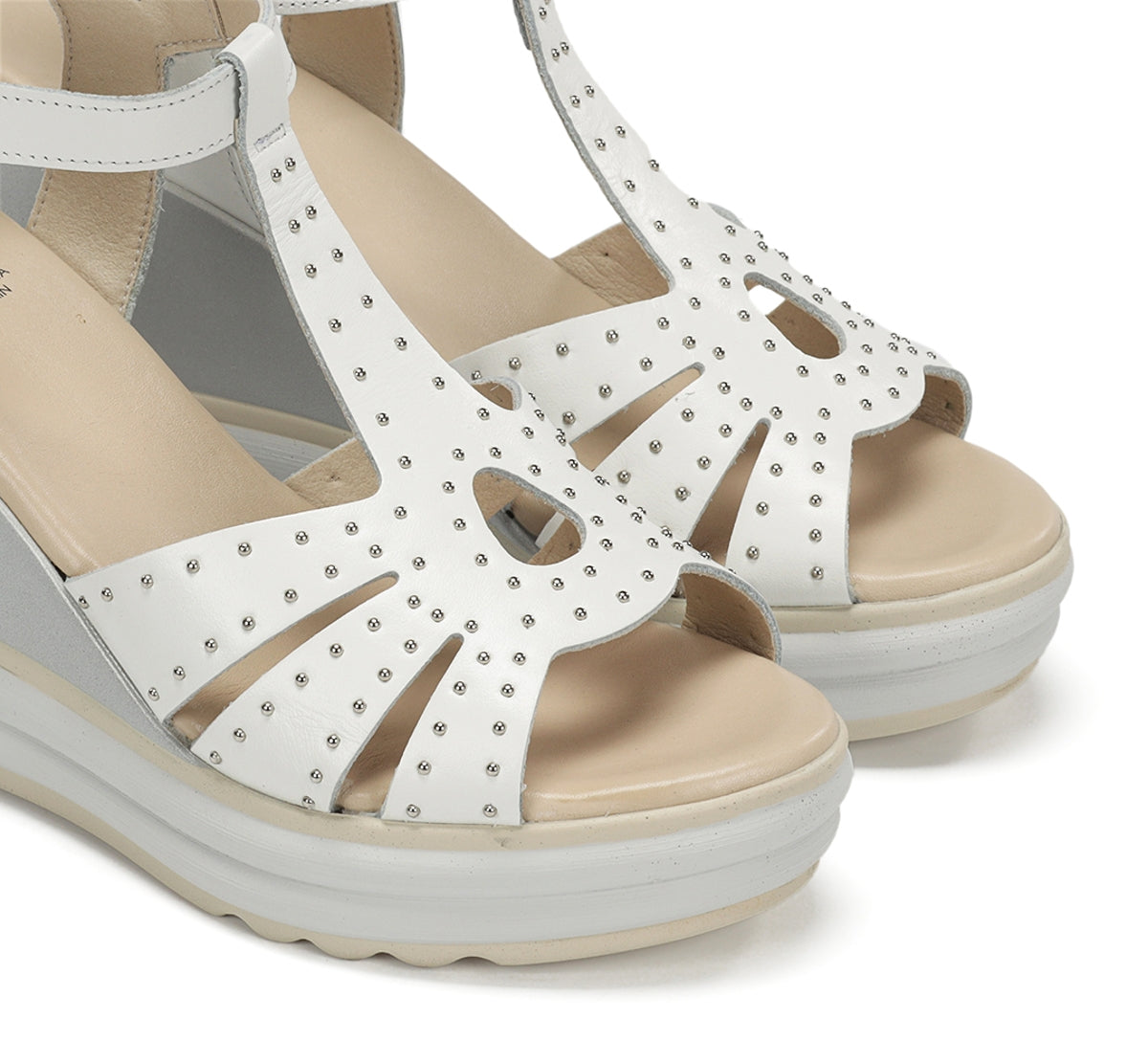 Dorking Diane D9701 sandales femme blanc talon