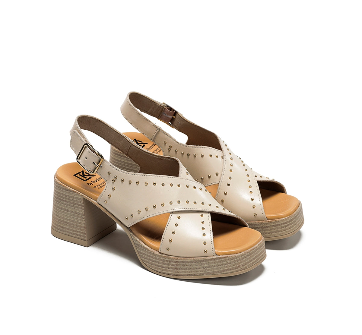Dorking by Fluchos Diamond D9333 sandales blanches femme