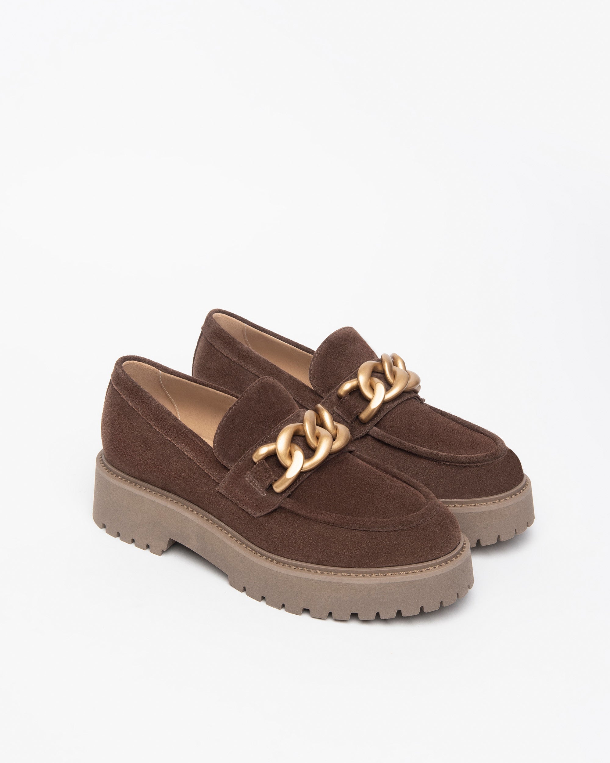 Nero Giardini Loafers Mocassins Daim Femme
