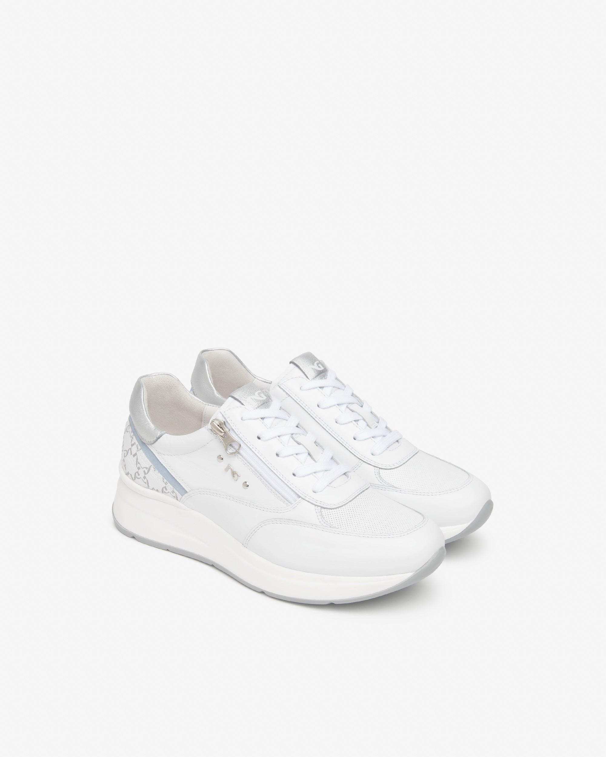 Nero Giardini Sneakers Baskets Cuir Femme Confort