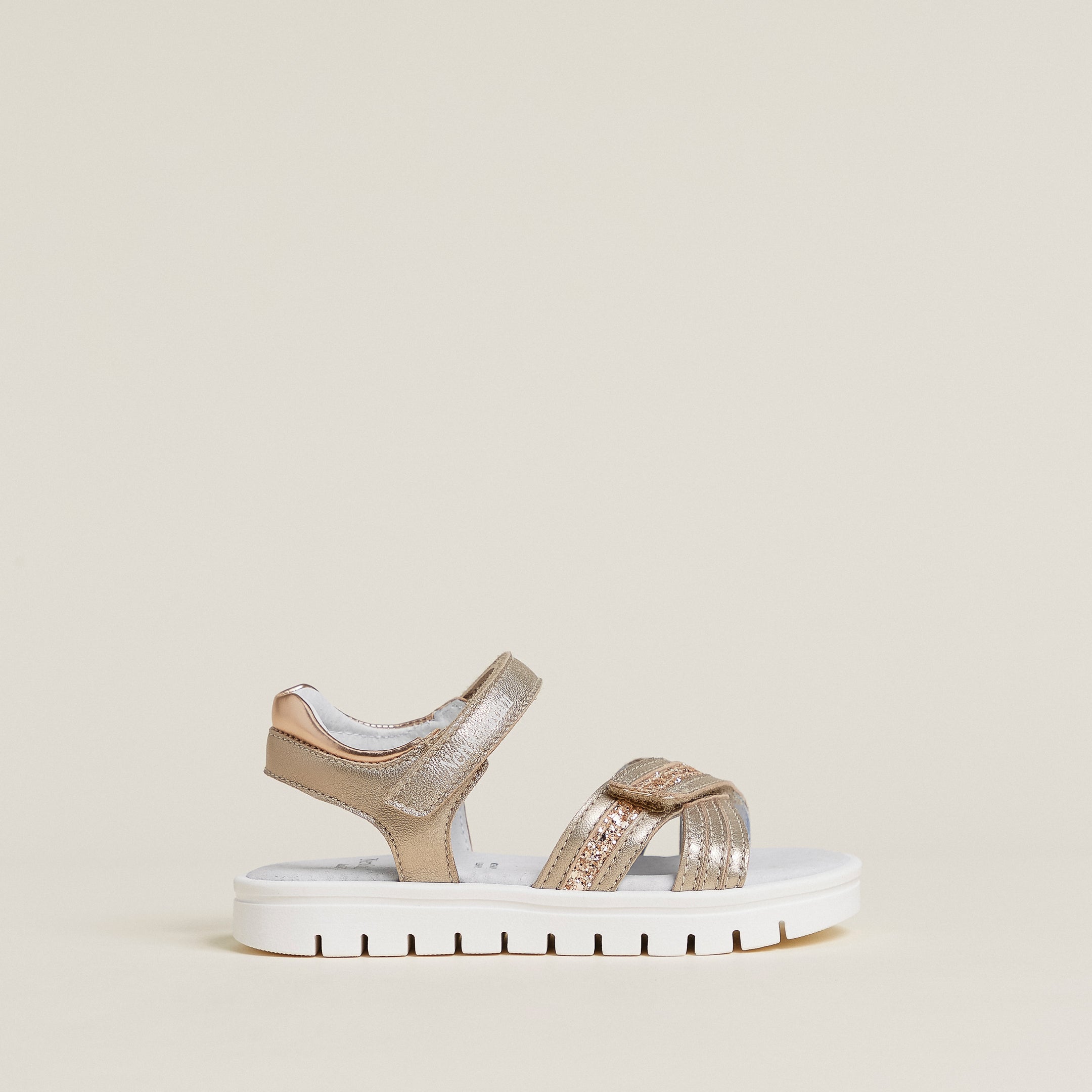 Nero Giardini Sandals Sandales Junior Fille Cuir Tissu