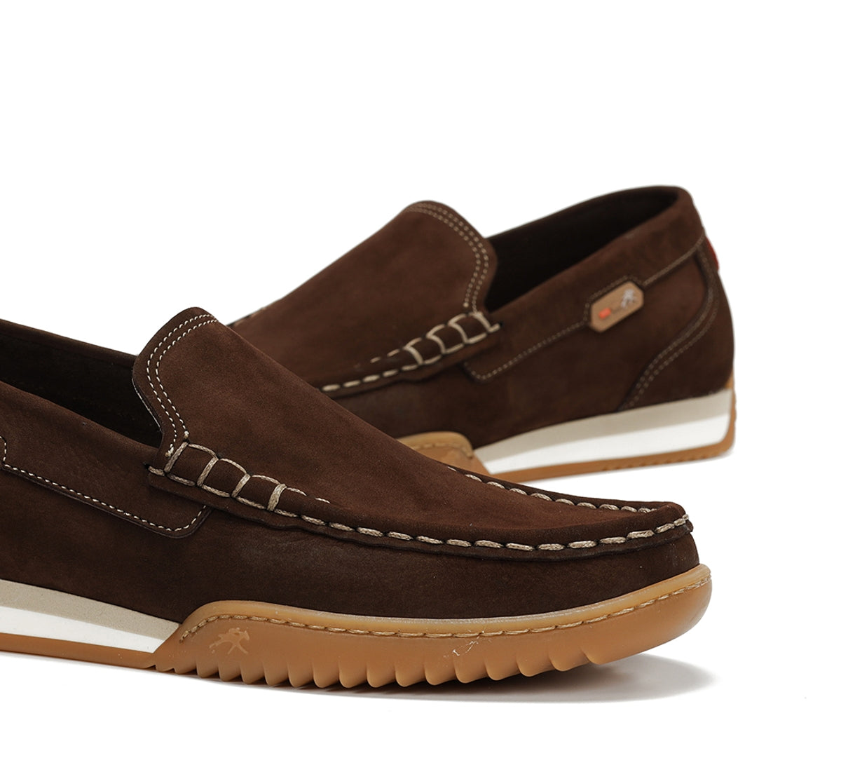 Fluchos Bruno F2432 mocassin homme marron cuir