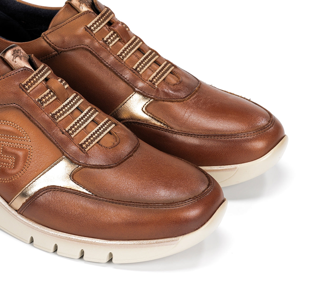 Fluchos Union F2074 baskets marron femme confort