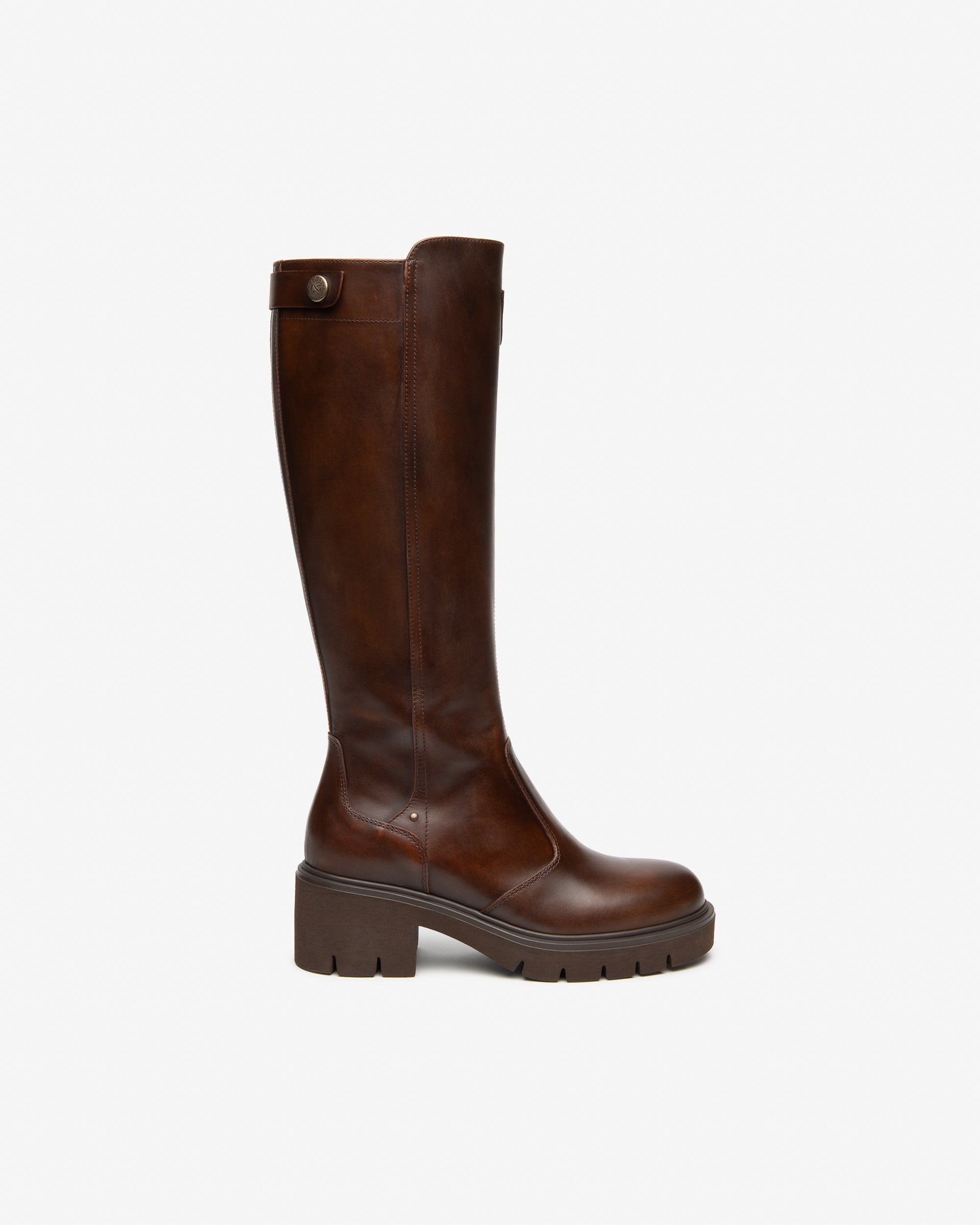 Nero Giardini Boots bottes cuir femme talon 60 mm