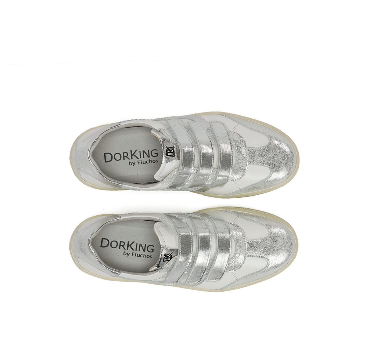 Fluchos Dorking Lynn D9610 basket femme argent