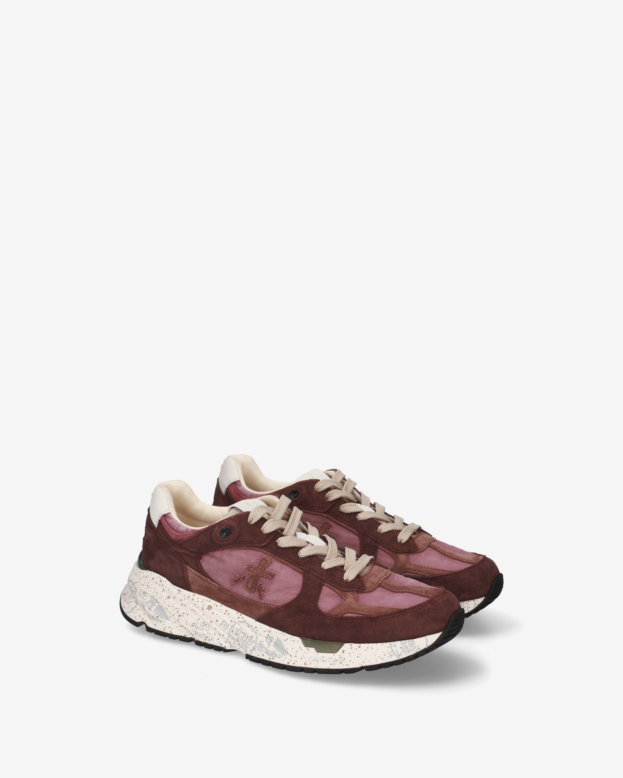 Premiata Mased 8518 Sneakers Bordeaux Rose Femme