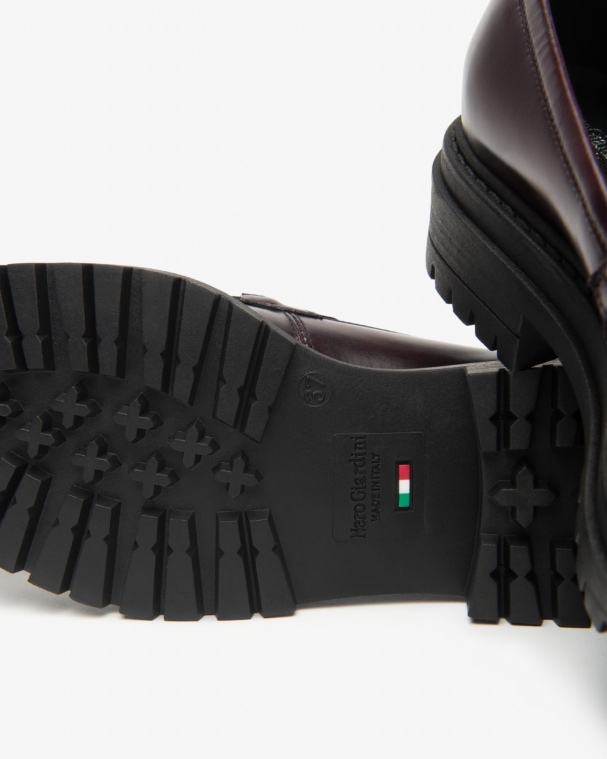 Nero Giardini Loafers mocassins femme cuir hiver