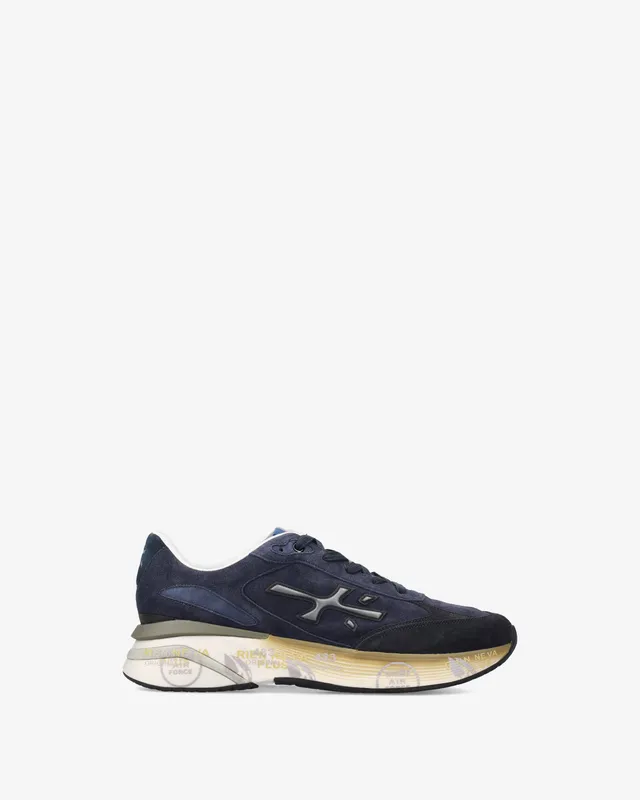 Premiata Moerun 7776 sneakers homme bleu mesh