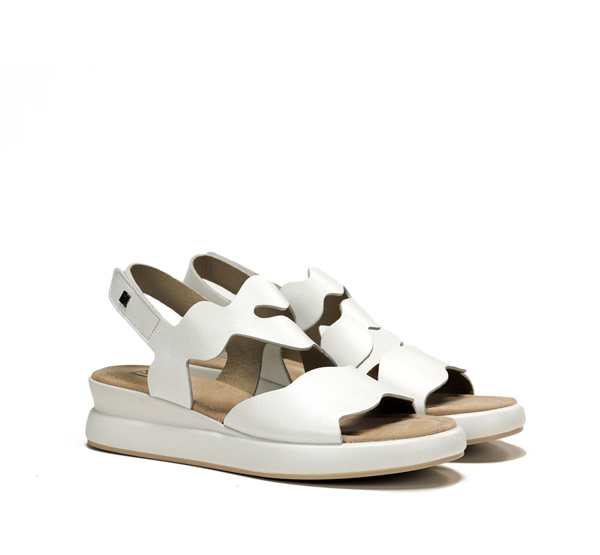 Dorking Slam D9290 sandales femme blanc tressé