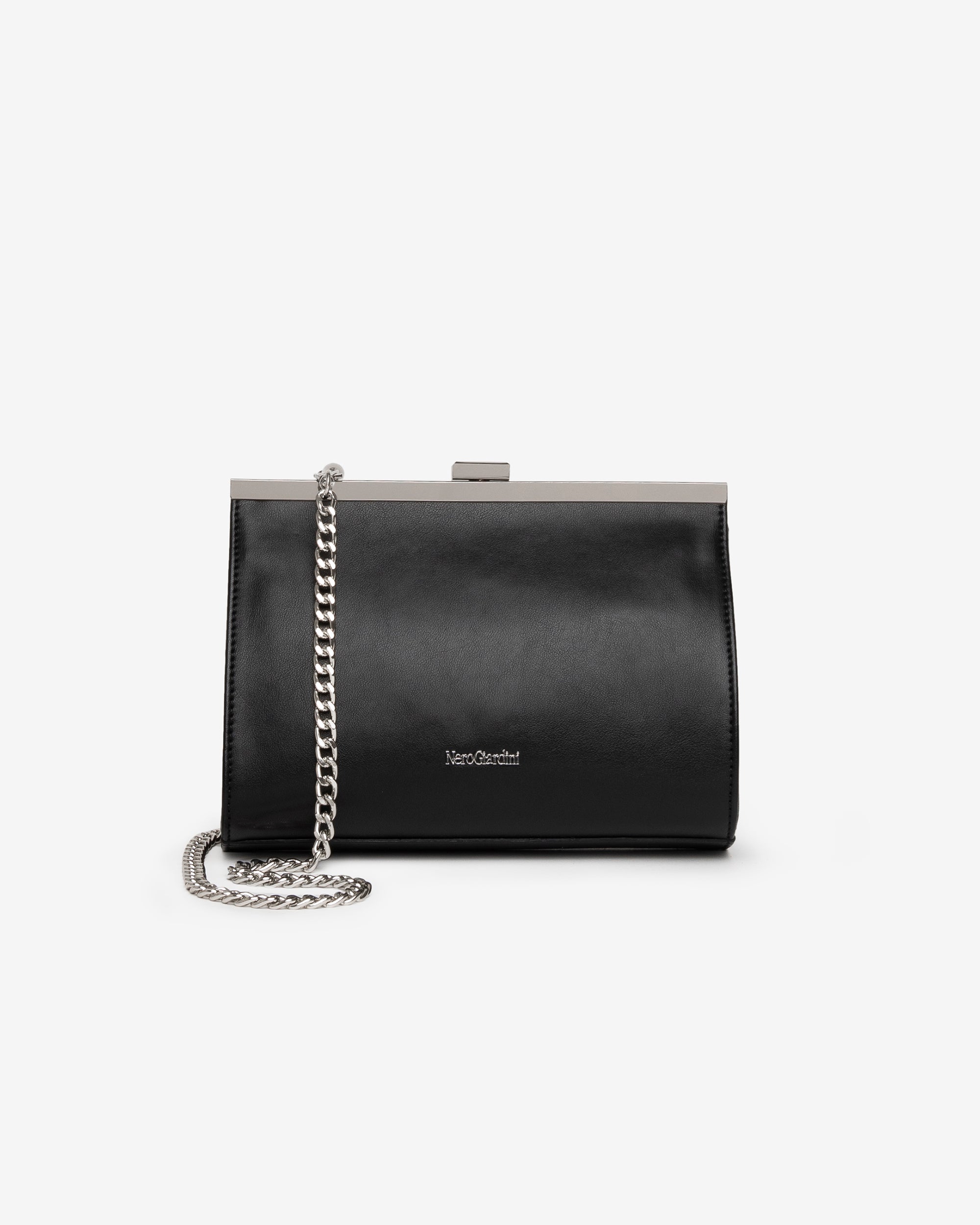 Nero Giardini Bags pochette tissu technique chaîne amovible