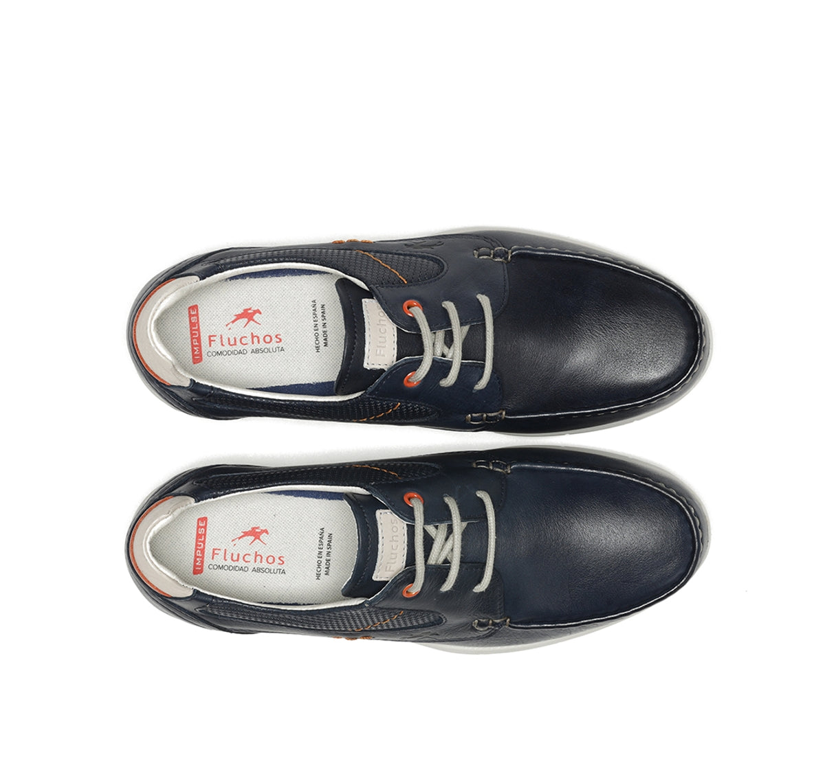 Fluchos Yannic F1695 chaussure homme bleu à lacets