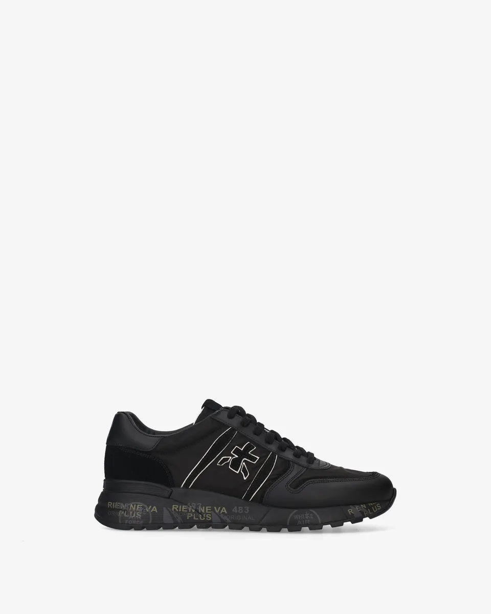 Premiata Lander 8655 sneakers cuir noir pointure 34-47