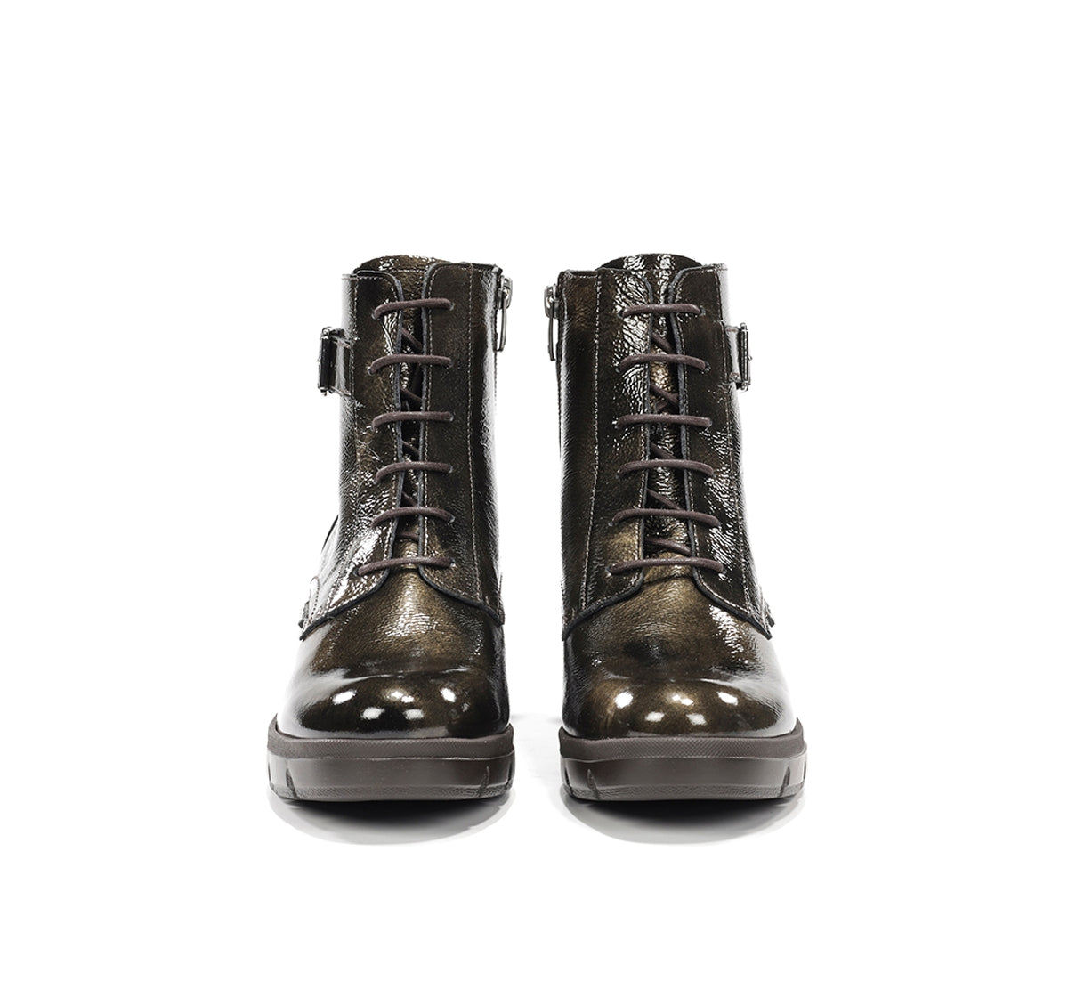 Fluchos Fugaz F2107 bottines vert femme semelle track