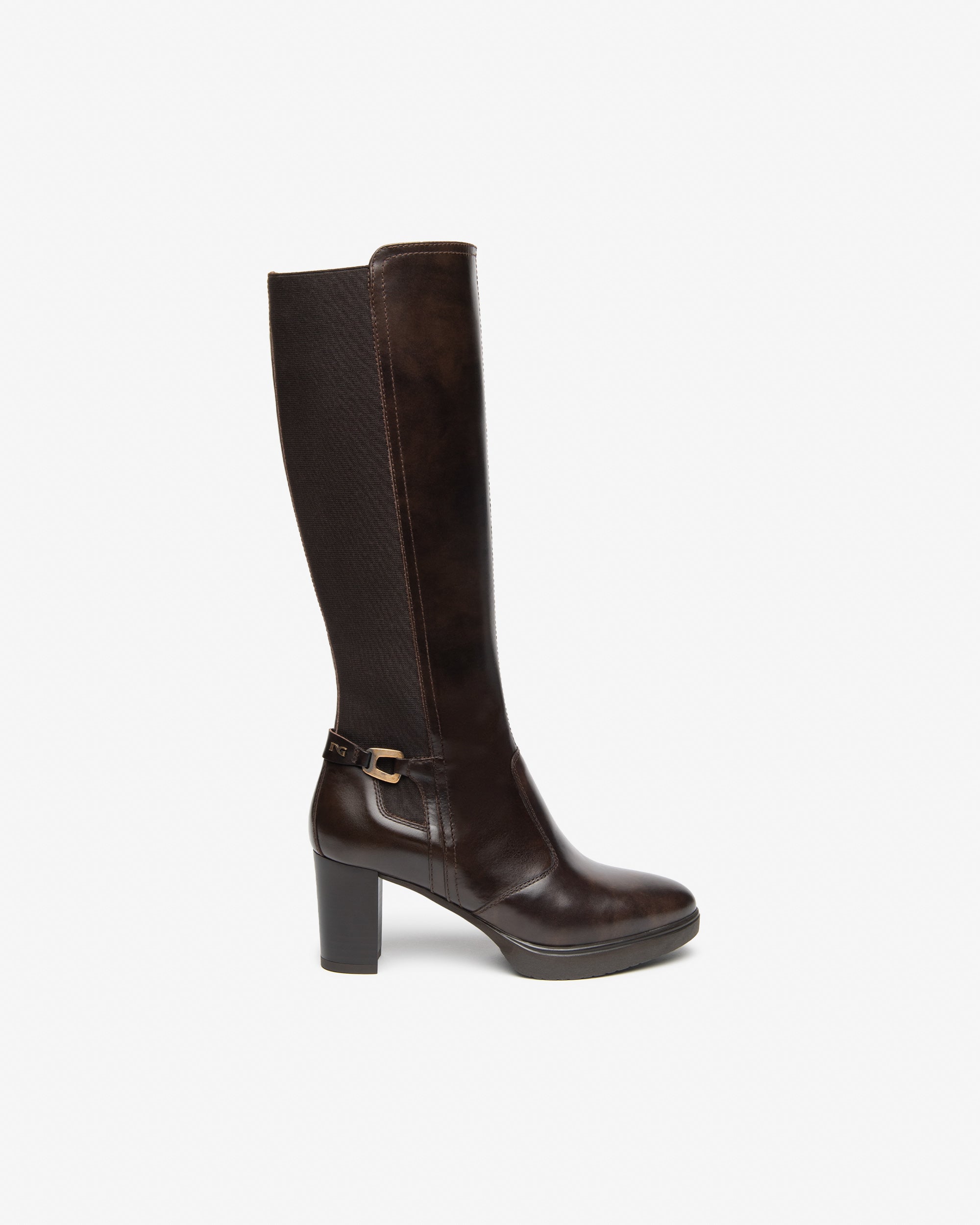 Nero Giardini Boots Bottes Femme Cuir Talon 70mm 38