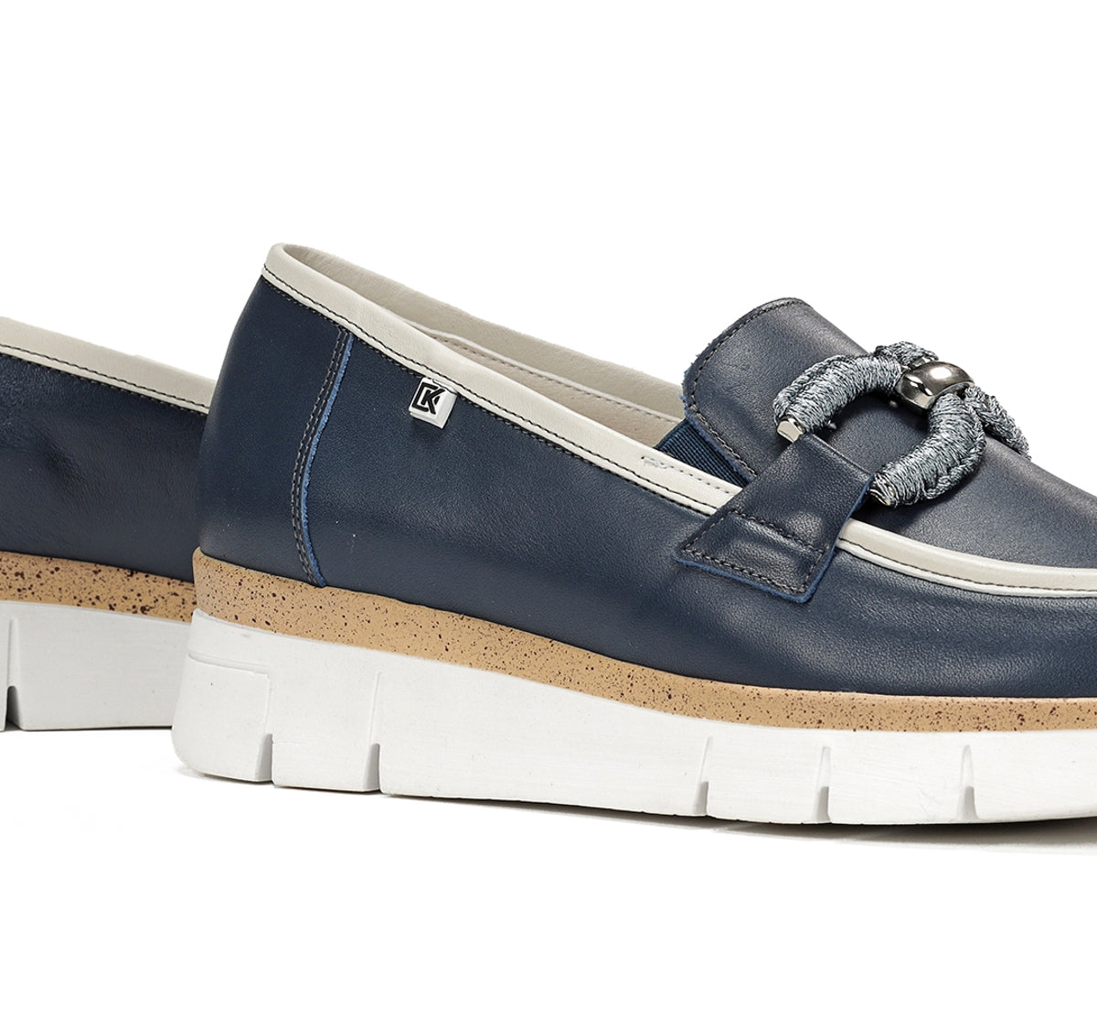 Dorking by Fluchos India D9298 Mocassins Bleu Femme