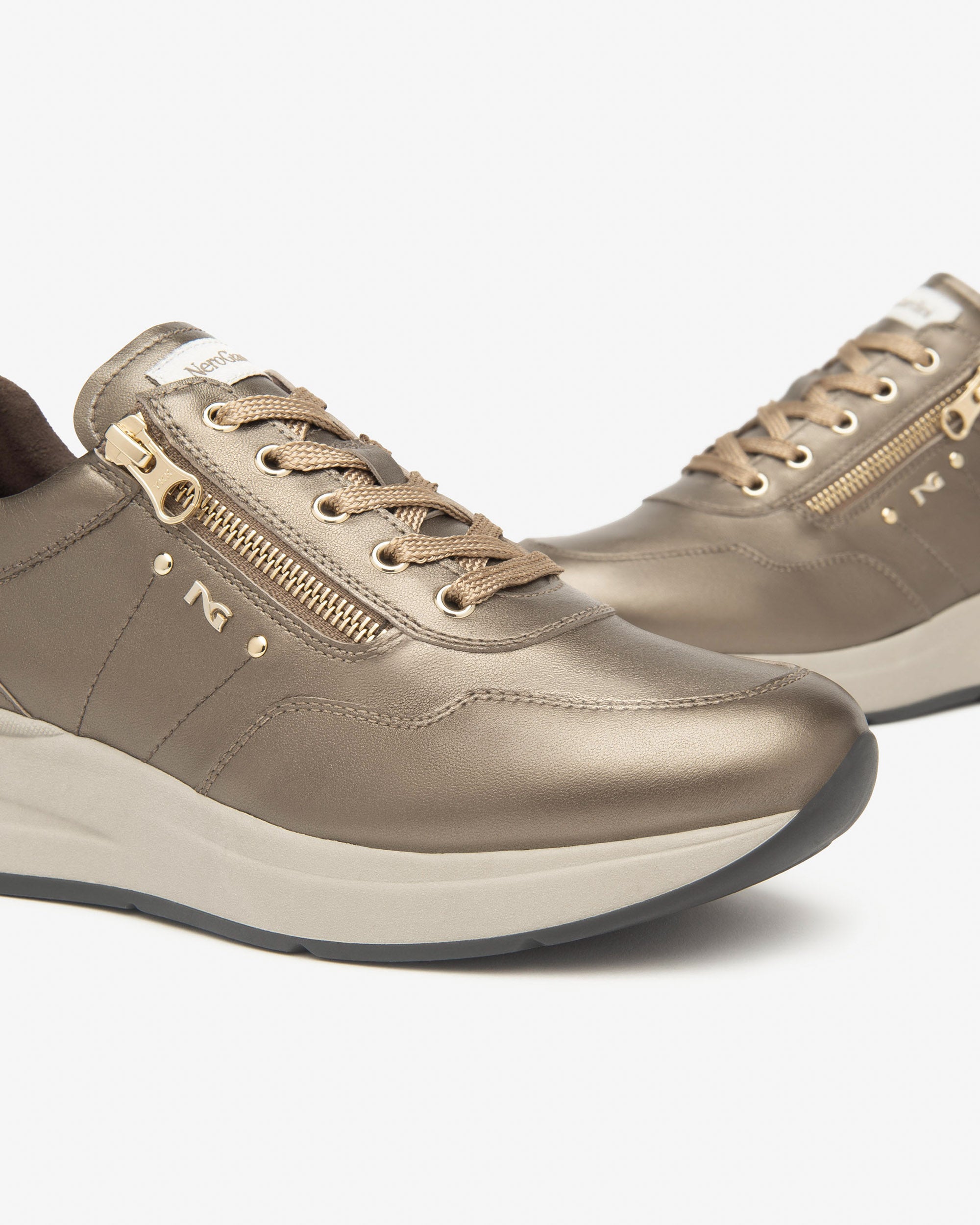 Nero Giardini Sneakers baskets cuir femme pointure 38