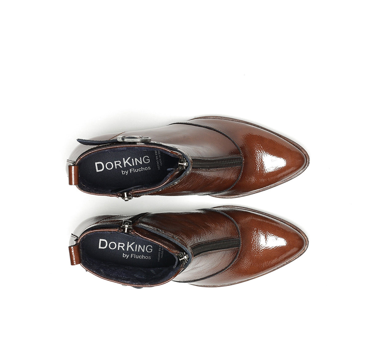 Dorking Thais D8300 bottine femme marron talon