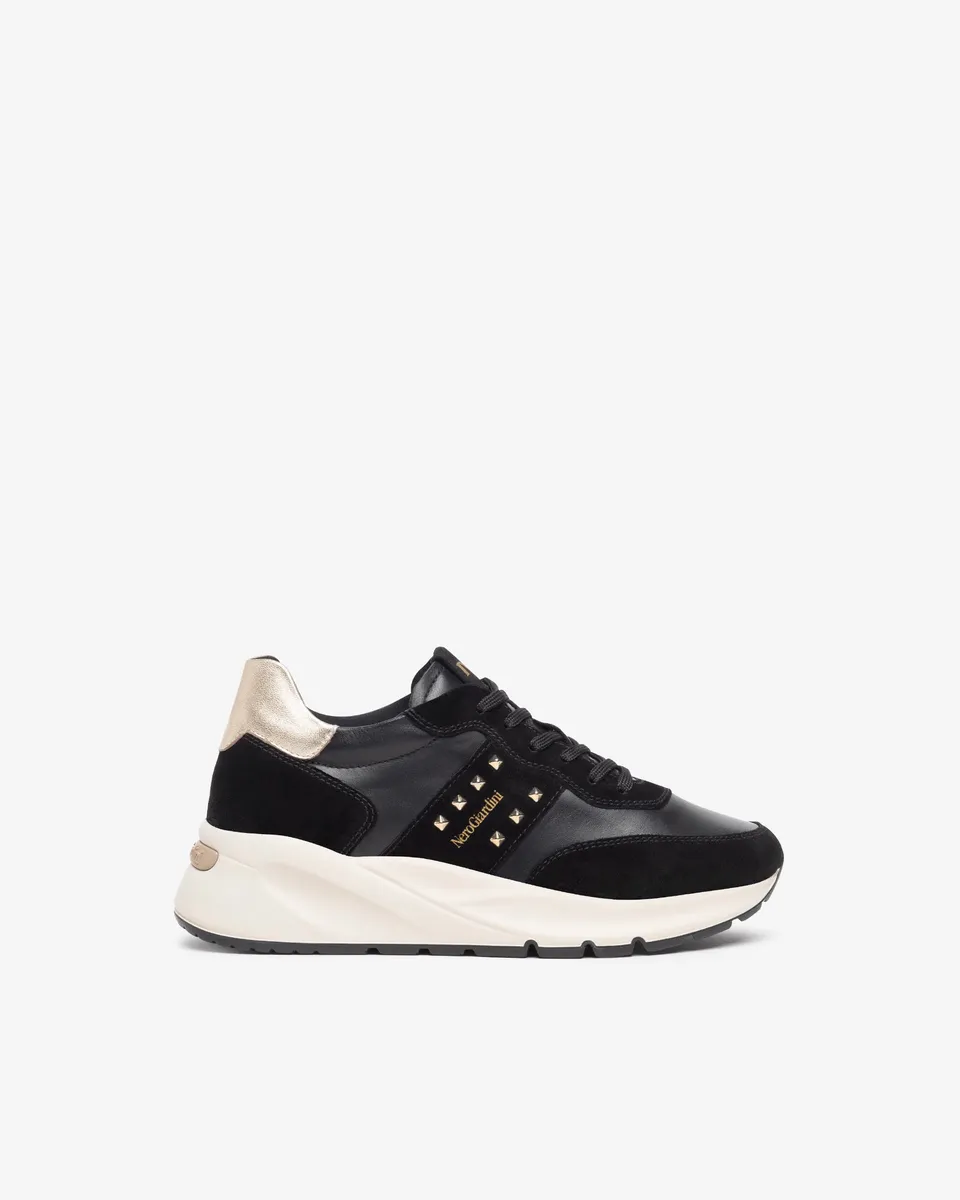 Nero Giardini Sneakers baskets cuir daim femme