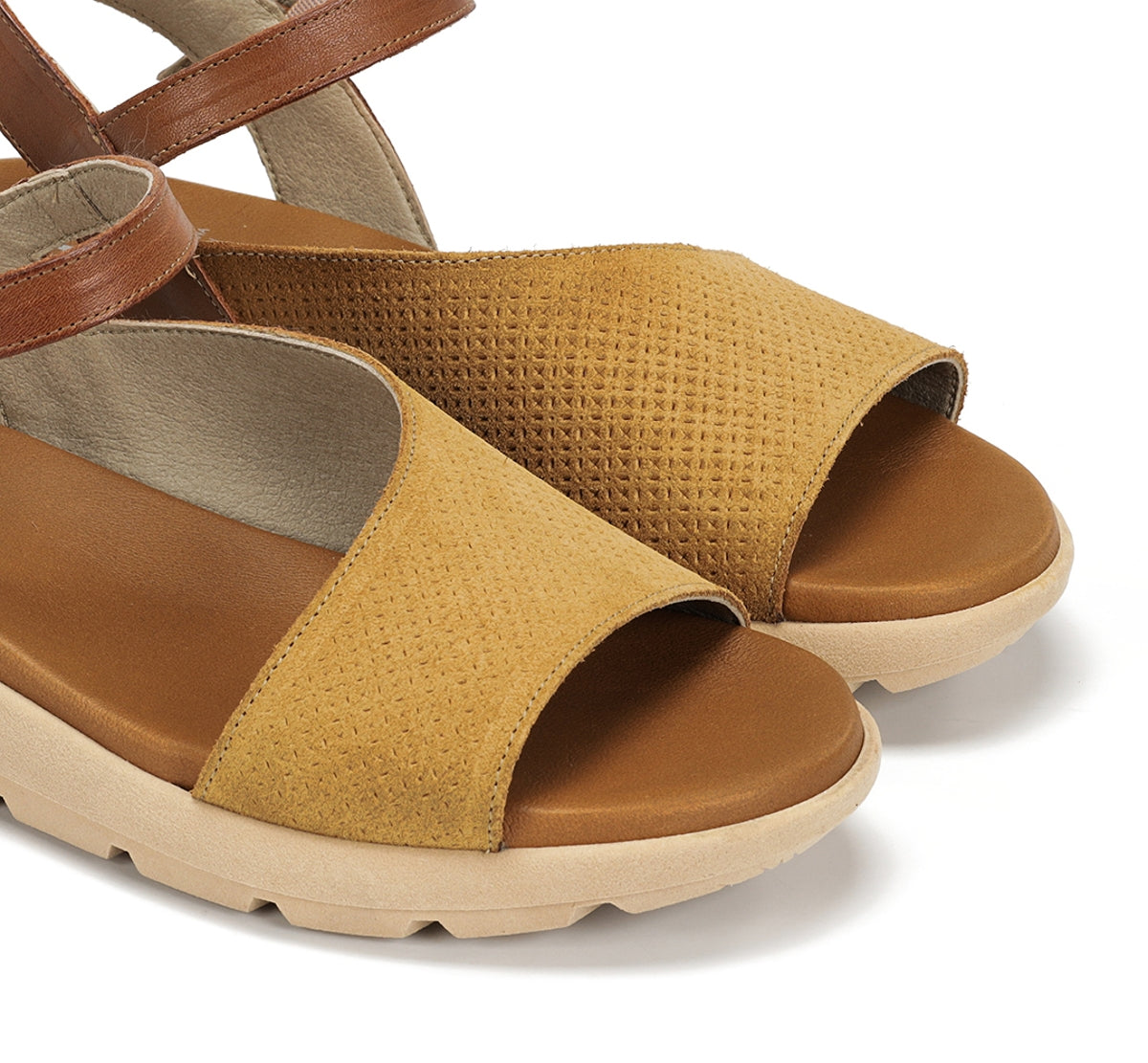 Dorking Gandia D9464 sandales marron femme 38