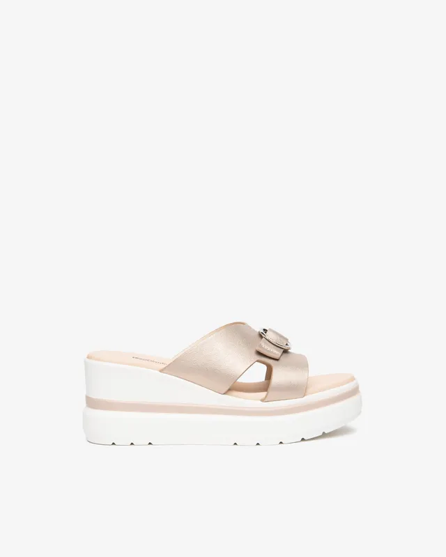 Nero Giardini Slippers mules cuir femme confort pointure 38