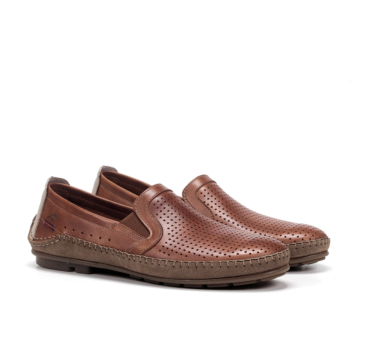 Fluchos Dorian F1177 mocassin homme marron