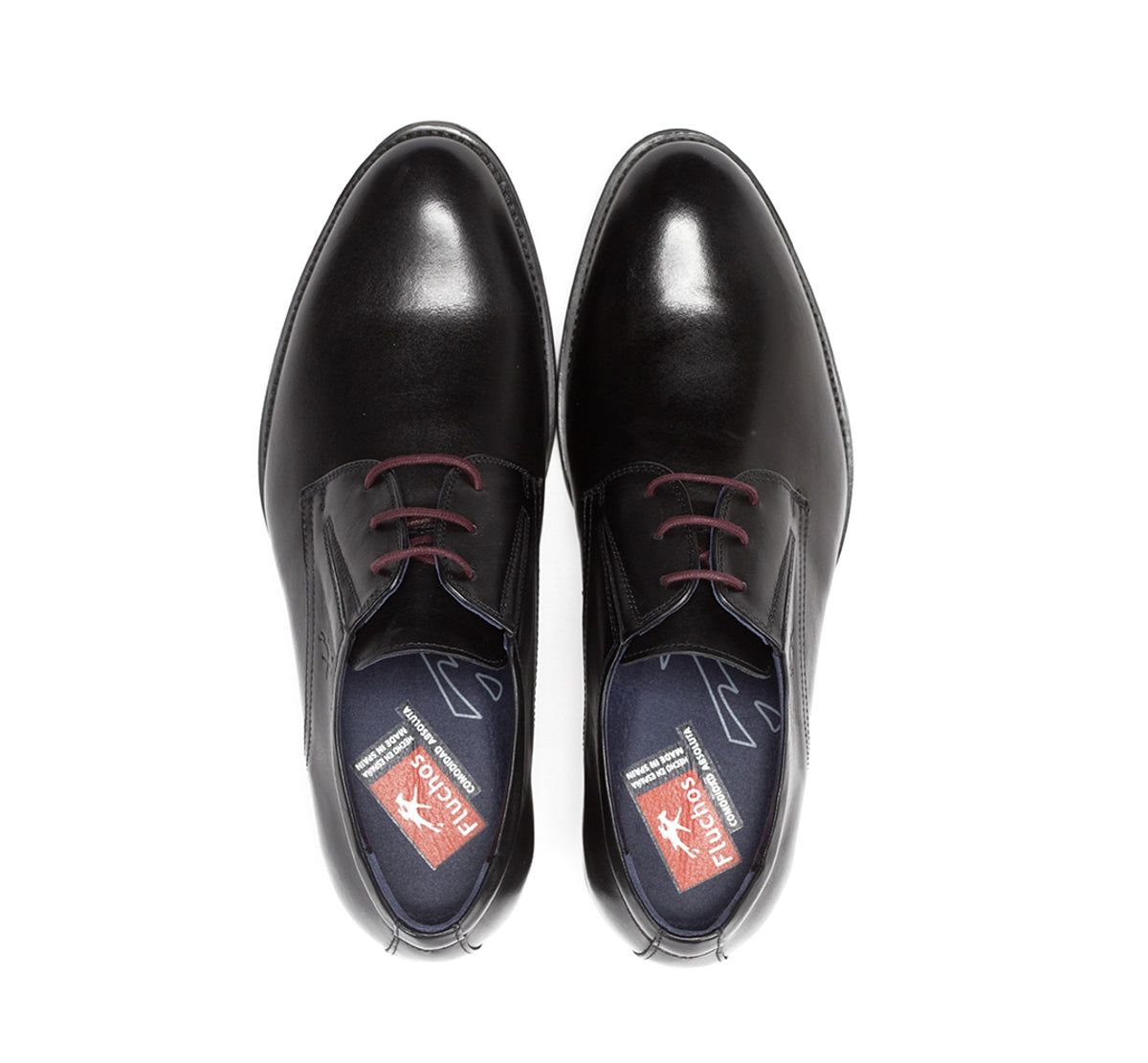 Fluchos Heracles 8410 chaussure homme noire cuir