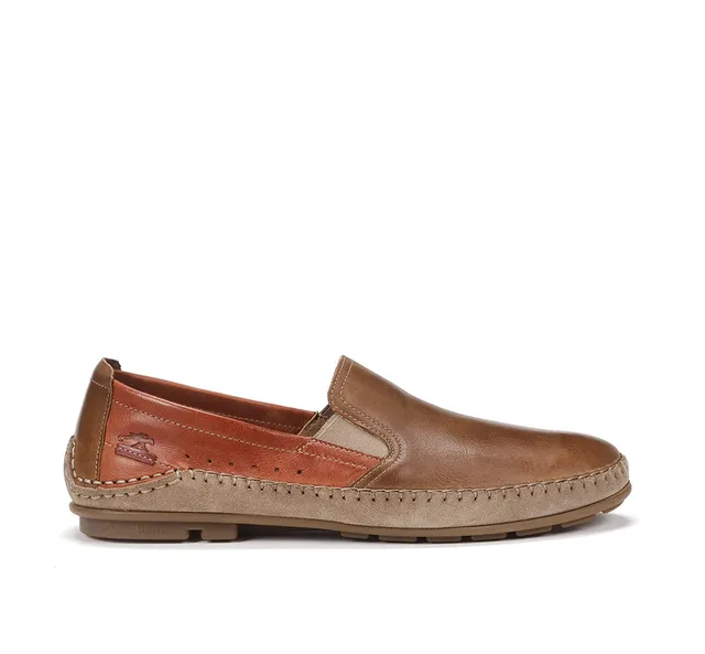 Fluchos Dorian F1178 mocassins homme marron slip on