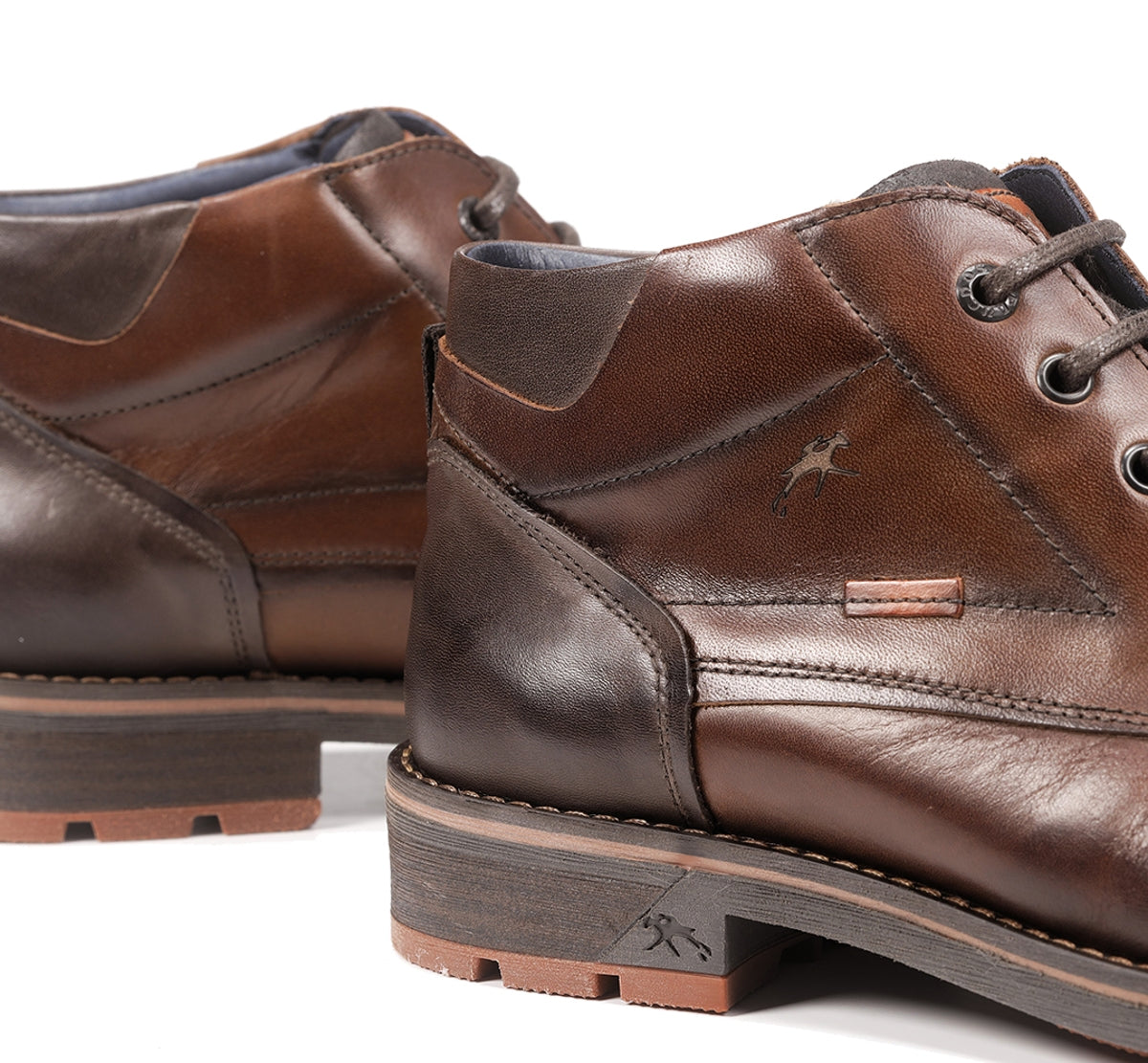 Fluchos Terry F1341 bottines homme marron cuir