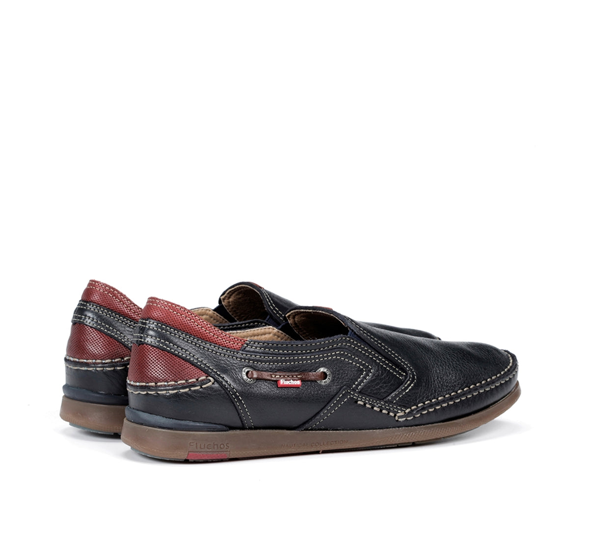 Fluchos Slip On Mariner 9883 chaussures homme bleu