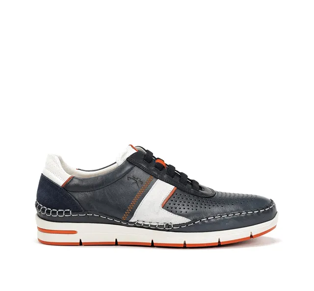 Fluchos Yannic F1443 baskets homme bleu lacets