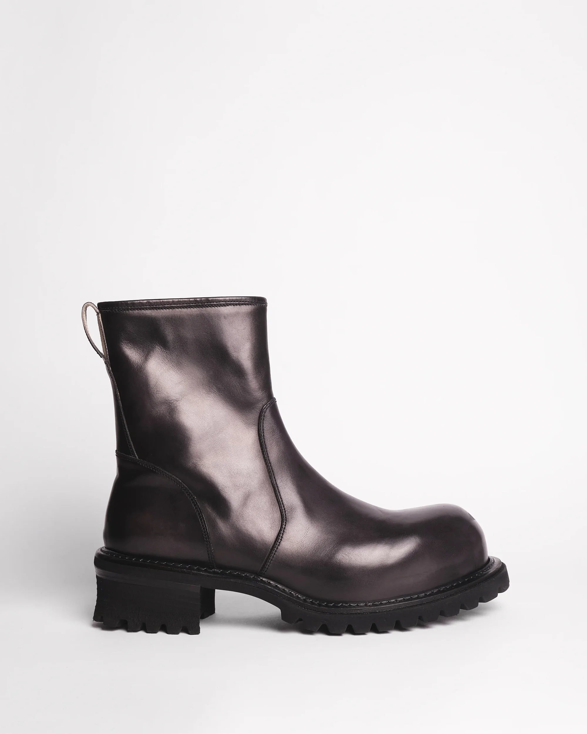 Premiata 007 boots homme cuir semelle crantée