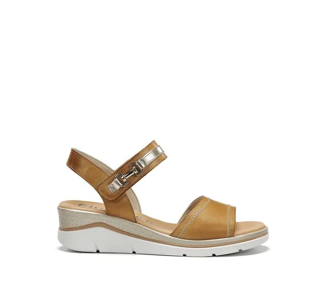 Fluchos Fire F2427 sandale marron compensée