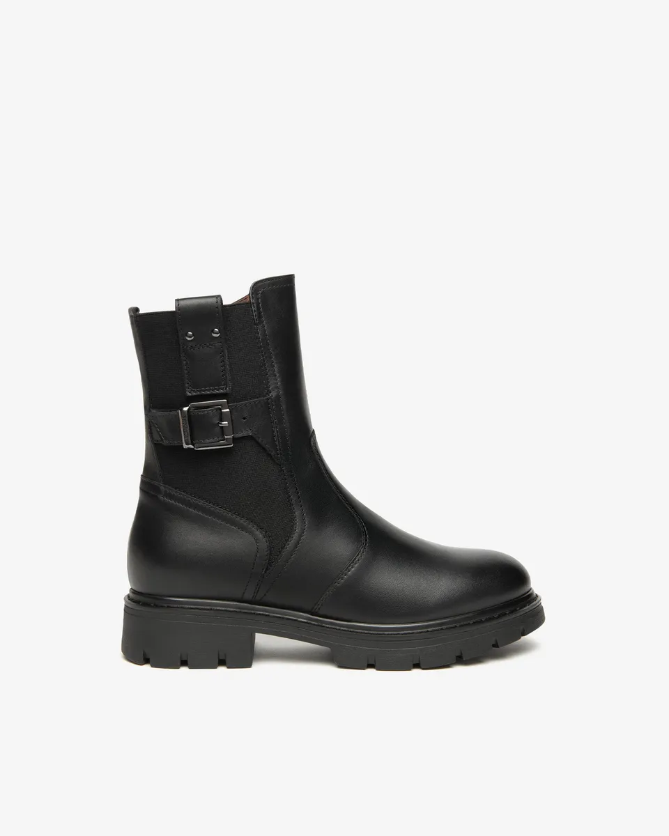 Nero Giardini Ankle Boots bottines cuir tissu femme hiver