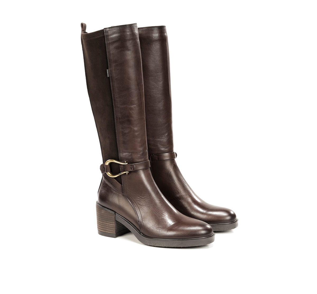 Dorking Aroma D9752 bottes femme marron cuir