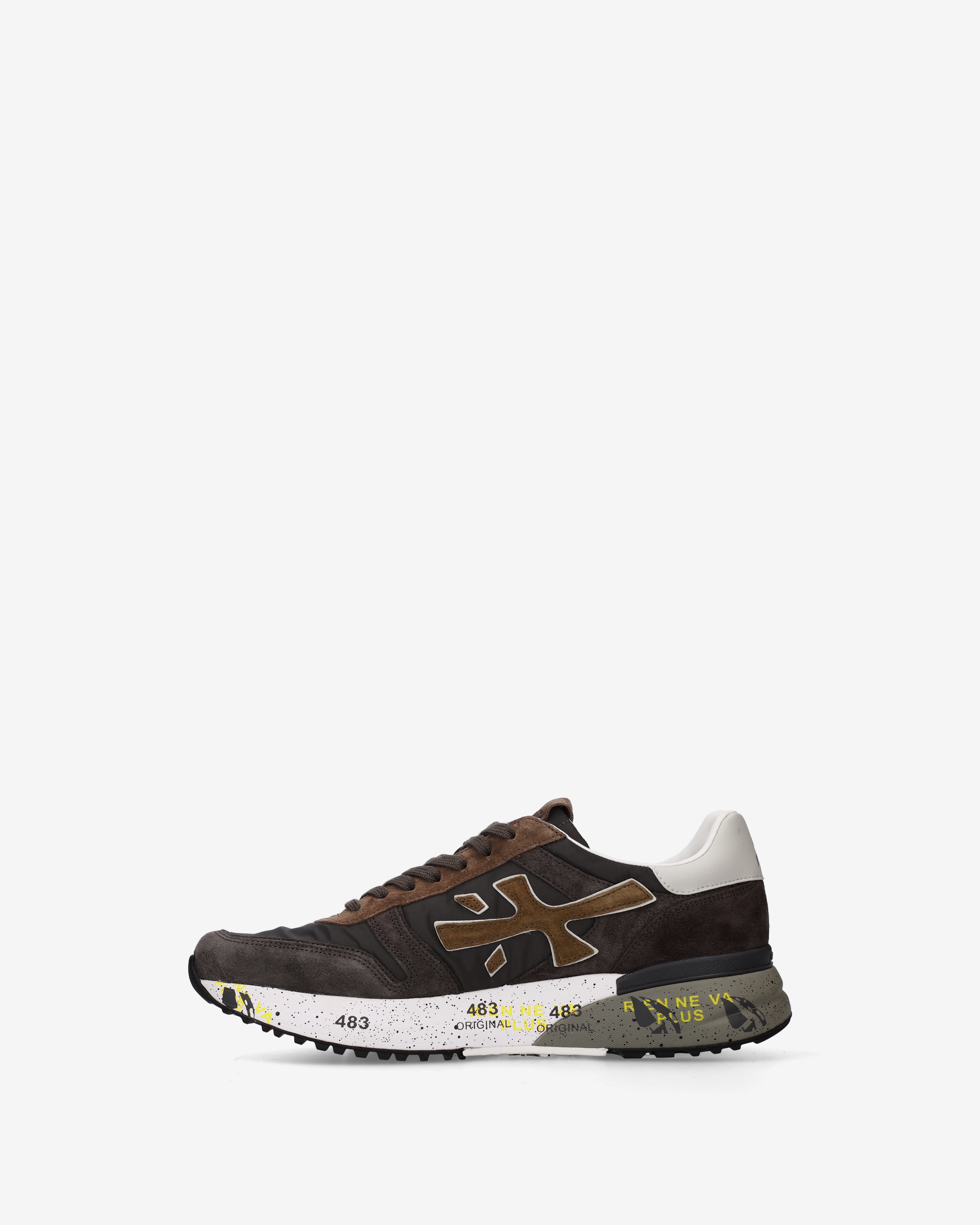 Premiata Mick 8432 sneakers homme marron dain