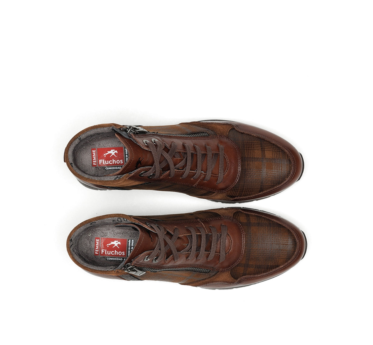 Fluchos Meryl F1812 bottine femme marron sport