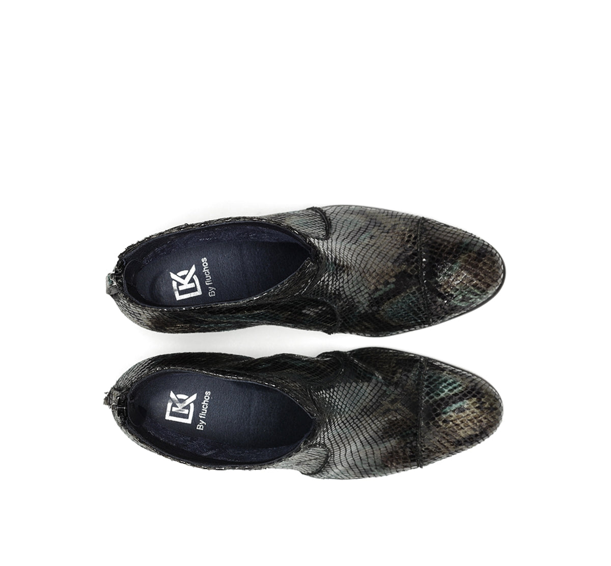 Dorking by Fluchos King D8932 bottine verte talon femme