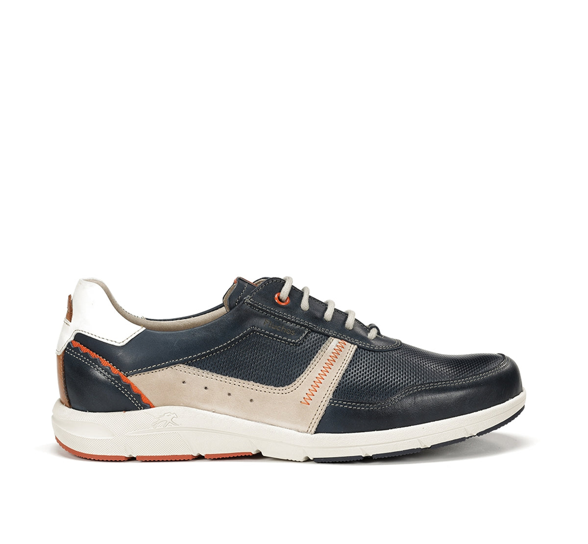Fluchos Kai F1991 baskets bleu homme cuir léger