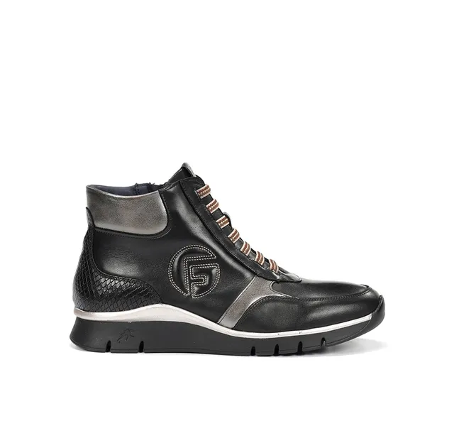 Fluchos Union F2077 bottines noires femme cuir