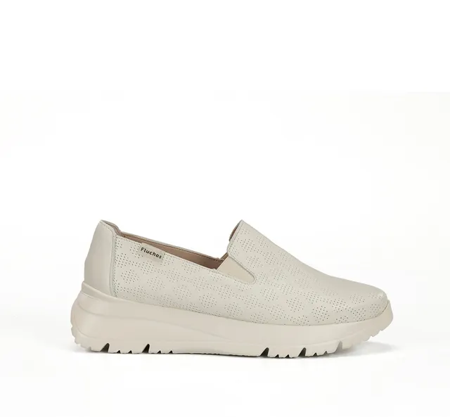 Fluchos Eira F1926 basket femme blanc