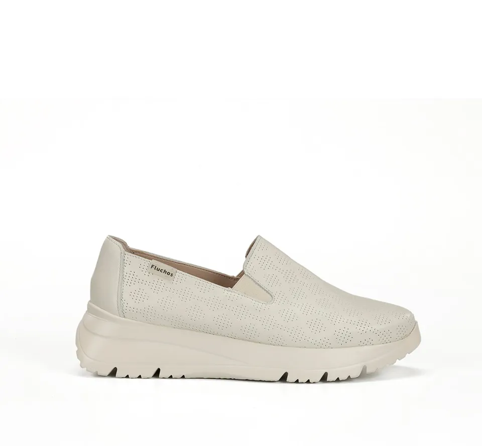Fluchos Eira F1926 basket femme blanc