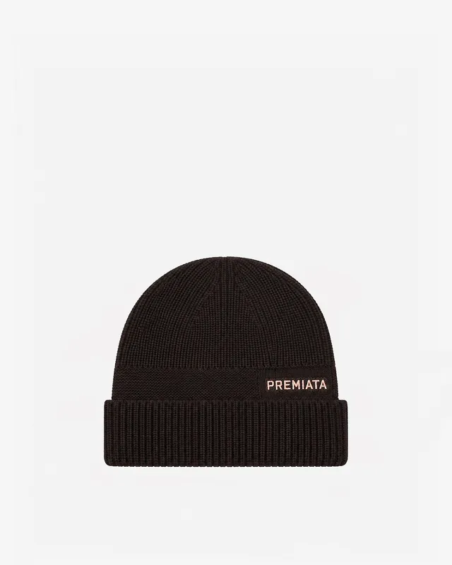 Premiata Wool Cap Bonnet Laine Merinos Gris