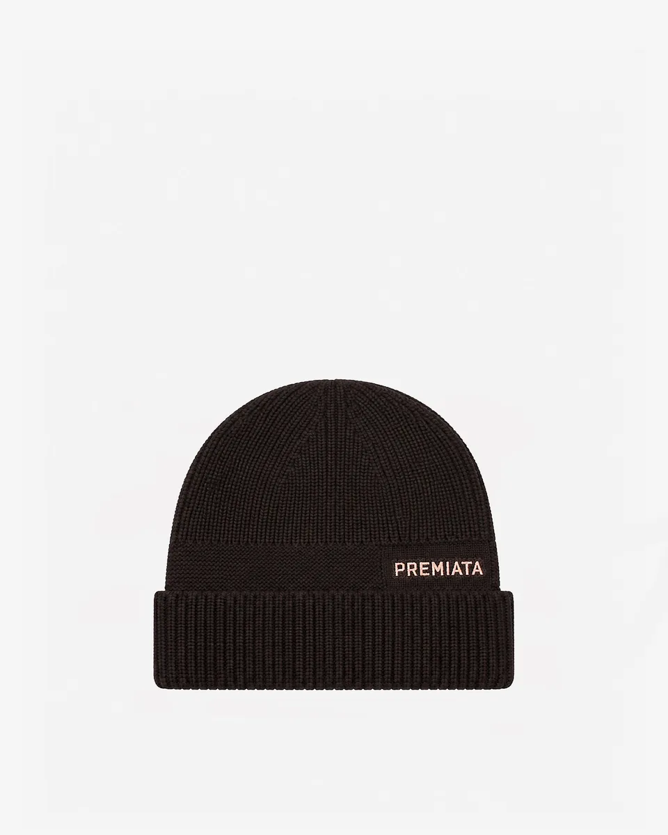 Premiata Wool Cap Bonnet Laine Merinos Gris