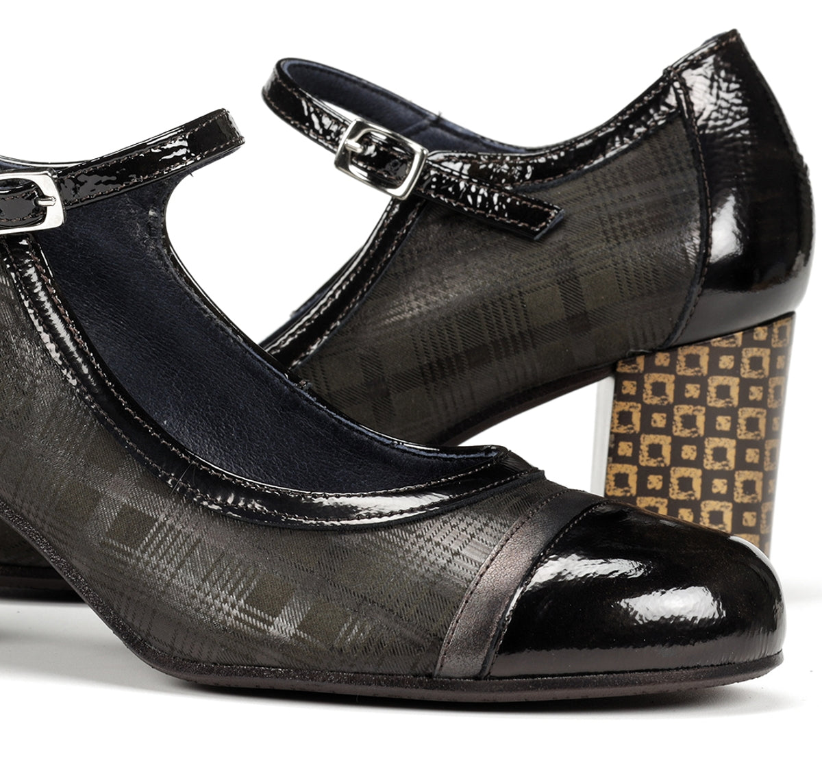 Dorking Rodin D8669 Chaussure Cuir Vert Femme